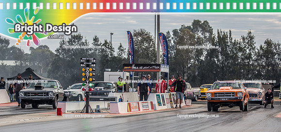Nostalgia Tri-series RND 2 @ Swan Hill Dragway Sat 18 May 2019   (9102)-2   6997 LUKE PRESTON  3481 REBLHQ MATT MURPHY