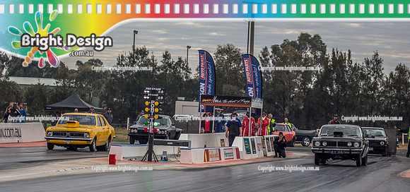 Nostalgia Tri-series RND 2 @ Swan Hill Dragway Sat 18 May 2019   (9143)   7101 ROBERT REID  5216 KYA844 KENNY PERRY