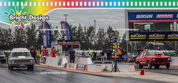 Nostalgia Tri-series RND 2 @ Swan Hill Dragway Sat 18 May 2019   (9184)  5470 RPV700 STEVE HUNT 5707 KEVIN FOSTER GRIFFITH ALMET