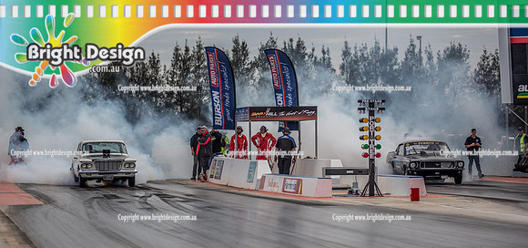 Nostalgia Tri-series RND 2 @ Swan Hill Dragway Sat 18 May 2019   (9251)  6852 TONY ANTONINO MOPAR   6845 841 RODNEY PLOWMAN