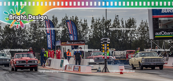 Nostalgia Tri-series RND 2 @ Swan Hill Dragway Sat 18 May 2019   (9265)  6957 69CUDA NIKOLAS KARANOVIC   6189 56071H JAMIE TURNER