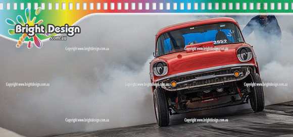 Nostalgia Tri-series RND 2 @ Swan Hill Dragway Sat 18 May 2019   (9389)  3952 PETER RAINES BAD ASS TO