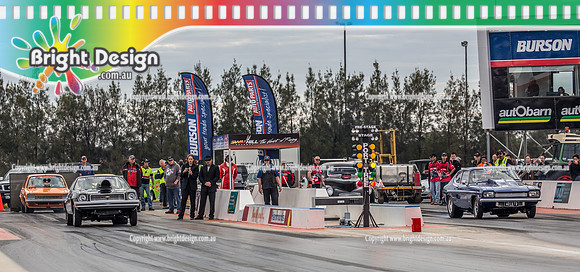 Nostalgia Tri-series RND 2 @ Swan Hill Dragway Sat 18 May 2019   (9594)  128 BOB SHERRY   7603 ADIKTD DANKO KNEZEVIC