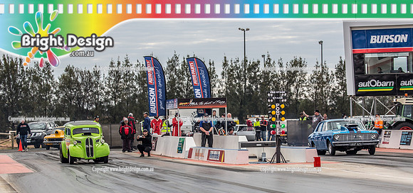 Nostalgia Tri-series RND 2 @ Swan Hill Dragway Sat 18 May 2019   (9660)  1390 PETER COOK  1039 KRP029 DARYL DANDO