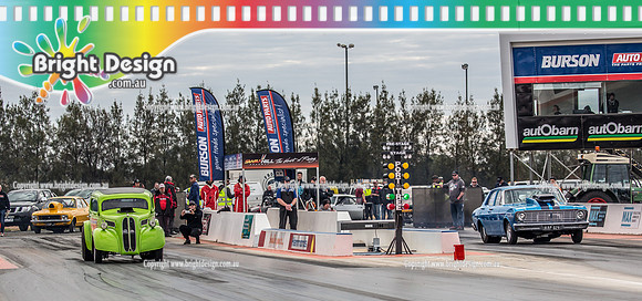 Nostalgia Tri-series RND 2 @ Swan Hill Dragway Sat 18 May 2019   (9663)  1390 PETER COOK 1039 KRP029 DARYL DANDO