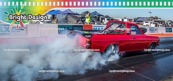 Nostalgia Tri-series RND 2 @ Swan Hill Dragway Sat 18 May 2019   (10227)  5507 YNOT GLENN HENLEY