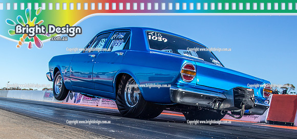 Nostalgia Tri-series RND 2 @ Swan Hill Dragway Sat 18 May 2019   (10281)  1039 KRP029 DARYL DANDO