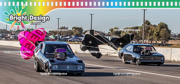 Nostalgia Tri-series RND 2 @ Swan Hill Dragway Sat 18 May 2019   (10969)  4816 NIKKI ELLIS  157 ANDREW CHESSELLS