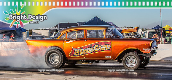Nostalgia Tri-series RND 2 @ Swan Hill Dragway Sat 18 May 2019   (11086)  6641 BLASTER STEVE COSTA