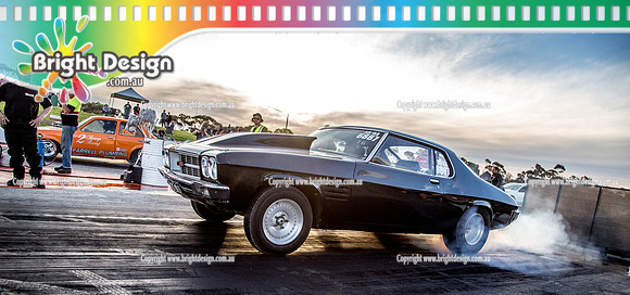 Nostalgia Tri-series RND 2 @ Swan Hill Dragway Sat 18 May 2019   (11264)   1102 DAVID TODD  6887 GTS383 ALEX BLIAS