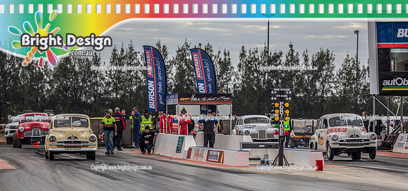 Nostalgia Tri-series RND 2 @ Swan Hill Dragway Sat 18 May 2019   (9347)  1826 MICHAEL JENNINGS  WYNNS MUNSTER PETER O'LEARY 83