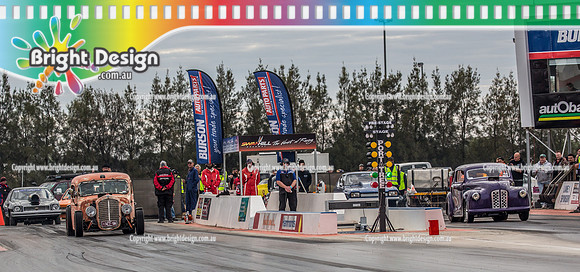 Nostalgia Tri-series RND 2 @ Swan Hill Dragway Sat 18 May 2019   (9574)  6755 1327SR GREG BOURKE  6676 GARRY PARSONS