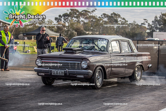Nostalgia Tri-series RND 2 @ Swan Hill Dragway Sat 18 May 2019   (9000)  7098 SLO179 BARRY ROSS