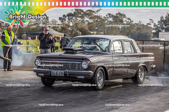 Nostalgia Tri-series RND 2 @ Swan Hill Dragway Sat 18 May 2019   (9002)  7098 SLO179 BARRY ROSS