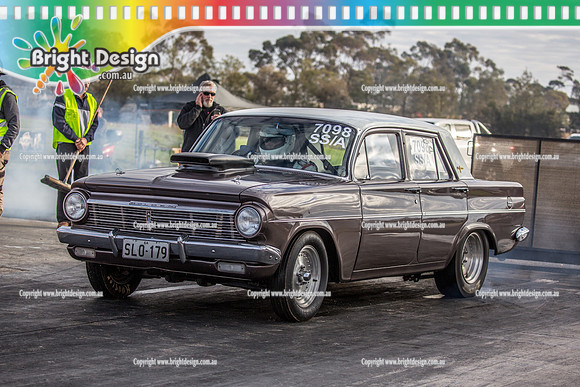 Nostalgia Tri-series RND 2 @ Swan Hill Dragway Sat 18 May 2019   (9004)  7098 SLO179 BARRY ROSS