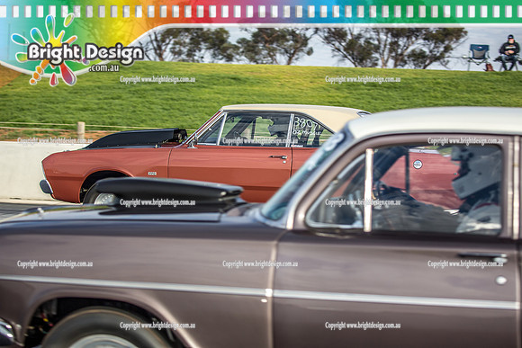 Nostalgia Tri-series RND 2 @ Swan Hill Dragway Sat 18 May 2019   (9008)  7098 SLO179 BARRY ROSS  3807 ANGRY ROB BERGAMIN