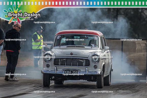 Nostalgia Tri-series RND 2 @ Swan Hill Dragway Sat 18 May 2019   (9014)  6925 KMA350 KEVIN O'NIELL