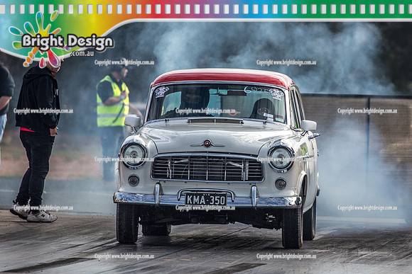 Nostalgia Tri-series RND 2 @ Swan Hill Dragway Sat 18 May 2019   (9015)  6925 KMA350 KEVIN O'NIELL