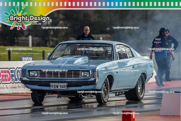 Nostalgia Tri-series RND 2 @ Swan Hill Dragway Sat 18 May 2019   (9020)  1445 RBW048 BILLY PAPAS