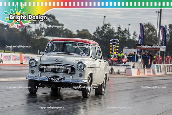 Nostalgia Tri-series RND 2 @ Swan Hill Dragway Sat 18 May 2019   (9031)   6925 KMA350 KEVIN O'NIELL