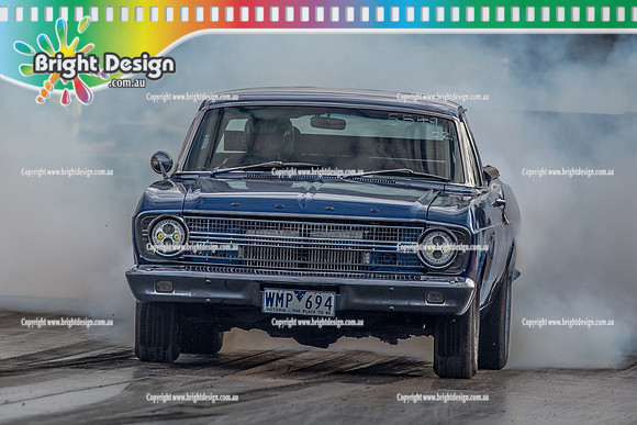 Nostalgia Tri-series RND 2 @ Swan Hill Dragway Sat 18 May 2019   (9062)  5549 WMP694 THOMAS ALABAKIS FORD UTE