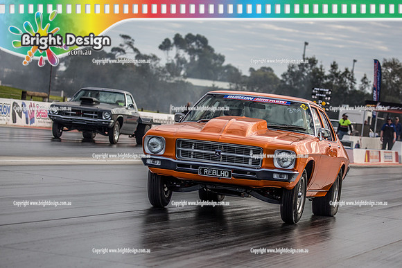 Nostalgia Tri-series RND 2 @ Swan Hill Dragway Sat 18 May 2019   (9108)  6997 LUKE PRESTON  3481 REBLHQ MATT MURPHY