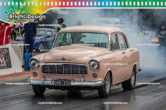 Nostalgia Tri-series RND 2 @ Swan Hill Dragway Sat 18 May 2019   (9115)  6917 GOA350 SCOTT MCKENZIE