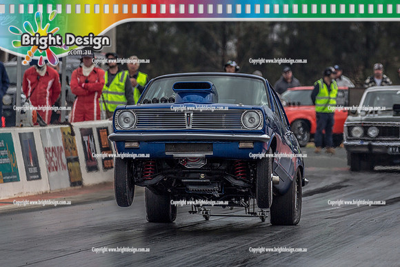 Nostalgia Tri-series RND 2 @ Swan Hill Dragway Sat 18 May 2019   (9131) 6844 KJP350 PETER HERITAGE HB