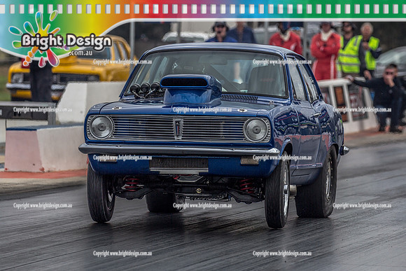 Nostalgia Tri-series RND 2 @ Swan Hill Dragway Sat 18 May 2019   (9135)  6844 KJP350 PETER HERITAGE HB