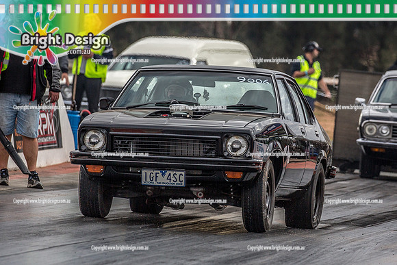 Nostalgia Tri-series RND 2 @ Swan Hill Dragway Sat 18 May 2019   (9162)  1GF4SC STEPHEN IBBERSON