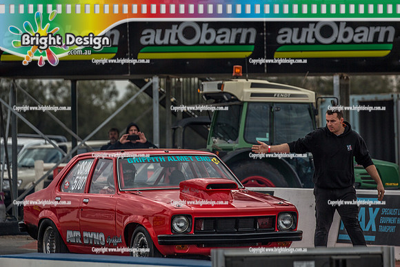 Nostalgia Tri-series RND 2 @ Swan Hill Dragway Sat 18 May 2019   (9181)  5707 KEVIN FOSTER GRIFFITH ALMET ENG TORANA