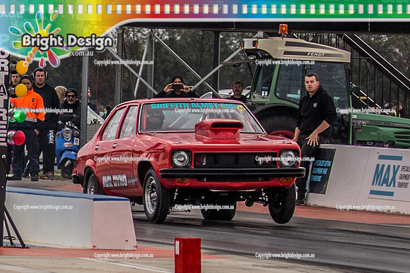Nostalgia Tri-series RND 2 @ Swan Hill Dragway Sat 18 May 2019   (9182)-2  5707 KEVIN FOSTER GRIFFITH ALMET ENG TORANA