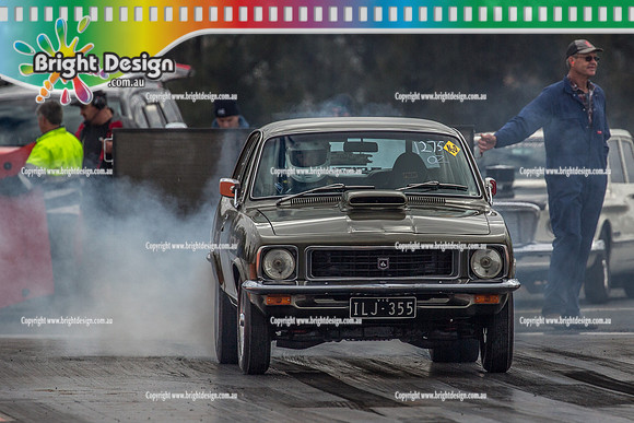 Nostalgia Tri-series RND 2 @ Swan Hill Dragway Sat 18 May 2019   (9192)  1275 ILJ355  PAUL SURKITT