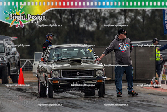 Nostalgia Tri-series RND 2 @ Swan Hill Dragway Sat 18 May 2019   (9195)  1275 ILJ355  PAUL SURKITT