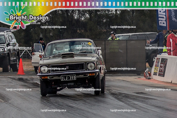 Nostalgia Tri-series RND 2 @ Swan Hill Dragway Sat 18 May 2019   (9205)  1275 ILJ355  PAUL SURKITT