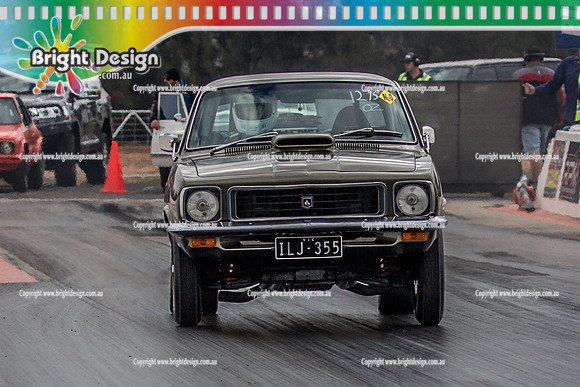 Nostalgia Tri-series RND 2 @ Swan Hill Dragway Sat 18 May 2019   (9208)  1275 ILJ355  PAUL SURKITT