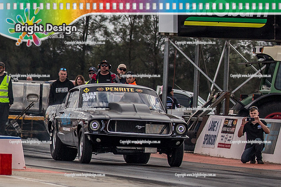 Nostalgia Tri-series RND 2 @ Swan Hill Dragway Sat 18 May 2019   (9252)  6845 841 RODNEY PLOWMAN MUSCLE CAR PARTS GARAGE