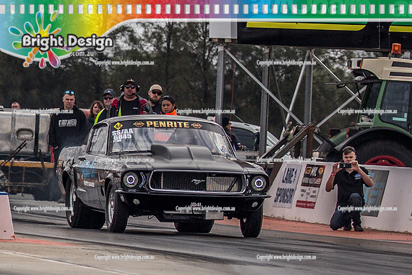 Nostalgia Tri-series RND 2 @ Swan Hill Dragway Sat 18 May 2019   (9253)  6845 841 RODNEY PLOWMAN MUSCLE CAR PARTS GARAGE