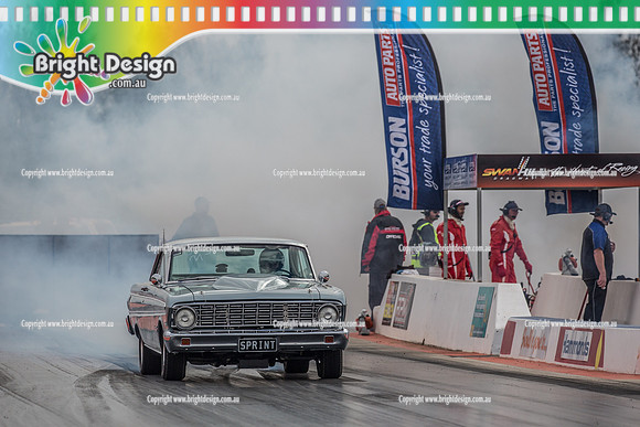 Nostalgia Tri-series RND 2 @ Swan Hill Dragway Sat 18 May 2019   (9287)   6096 SPRINT HAYDEN IVERS
