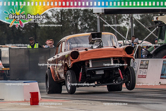 Nostalgia Tri-series RND 2 @ Swan Hill Dragway Sat 18 May 2019   (9331)  6641 STEVE COSTA  BLASTER