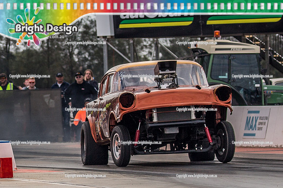 Nostalgia Tri-series RND 2 @ Swan Hill Dragway Sat 18 May 2019   (9335)  6641 STEVE COSTA  BLASTER