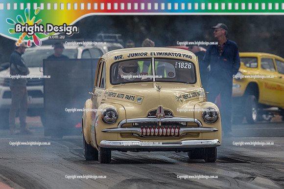 Nostalgia Tri-series RND 2 @ Swan Hill Dragway Sat 18 May 2019   (9345)  1826 MICHAEL JENNINGS