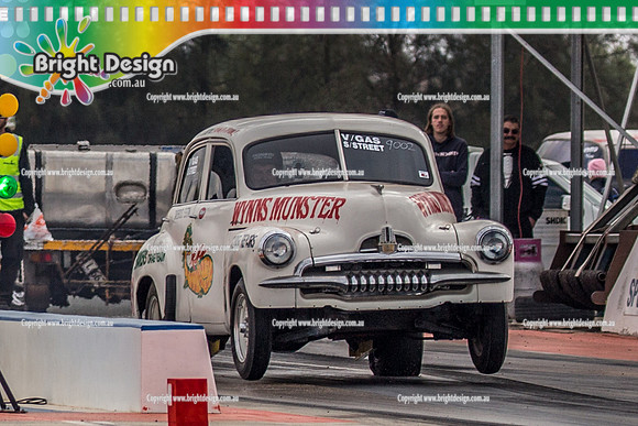 Nostalgia Tri-series RND 2 @ Swan Hill Dragway Sat 18 May 2019   (9347)-2   WYNNS MUNSTER PETER O'LEARY 83