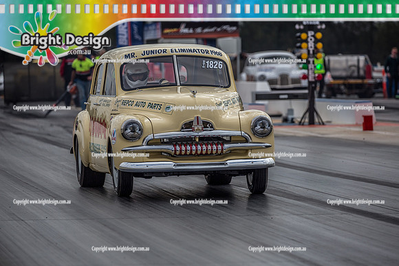 Nostalgia Tri-series RND 2 @ Swan Hill Dragway Sat 18 May 2019   (9352)  1826 MICHAEL JENNINGS