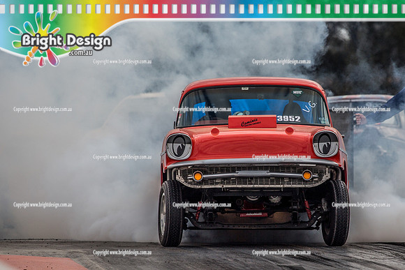 Nostalgia Tri-series RND 2 @ Swan Hill Dragway Sat 18 May 2019   (9383)  3952 PETER RAINES  BAD ASS TO