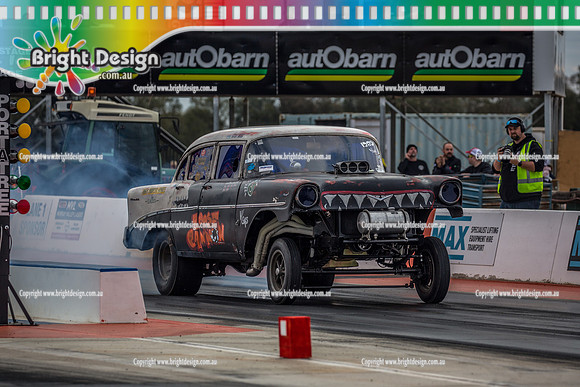 Nostalgia Tri-series RND 2 @ Swan Hill Dragway Sat 18 May 2019   (9390)  1289 LOOSE CANNON  STEVE BIGGS