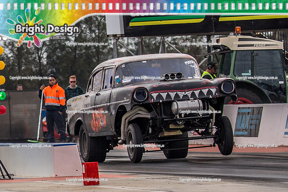 Nostalgia Tri-series RND 2 @ Swan Hill Dragway Sat 18 May 2019   (9400)-2  1289 LOOSE CANNON  STEVE BIGGS