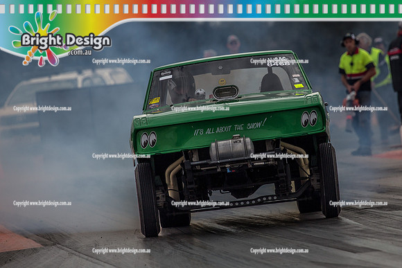 Nostalgia Tri-series RND 2 @ Swan Hill Dragway Sat 18 May 2019   (9421)   6468 MALFUNCTION MAL PHILLIPS