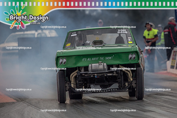 Nostalgia Tri-series RND 2 @ Swan Hill Dragway Sat 18 May 2019   (9422)   6468 MALFUNCTION MAL PHILLIPS