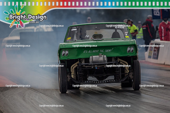 Nostalgia Tri-series RND 2 @ Swan Hill Dragway Sat 18 May 2019   (9423)   6468 MALFUNCTION MAL PHILLIPS